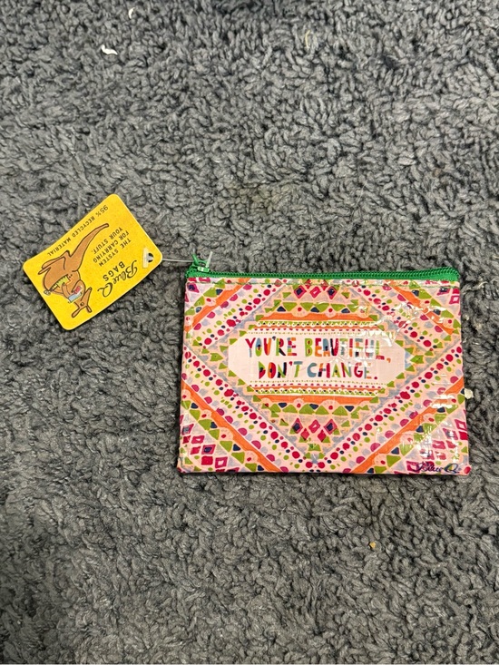 Blue Q Handbags - NWT Blue Q “you’re beautiful, don’t change.” Pouch